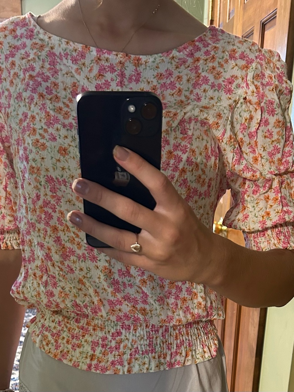 Beautiful Blouson Floral Top